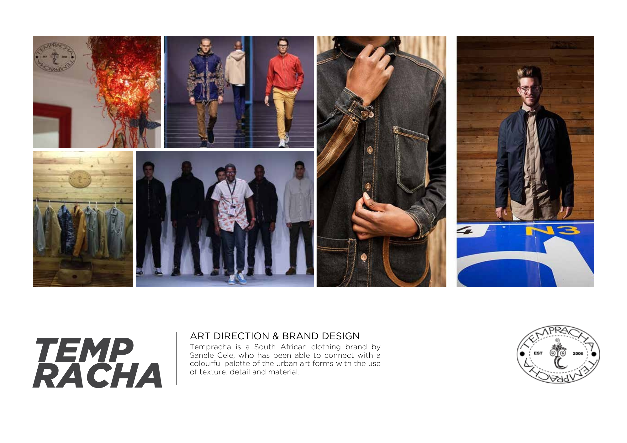 TEMPRACHA history and collaboration portfolio board